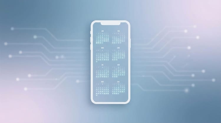 Finding a true iOS calendar with 12 month view that works